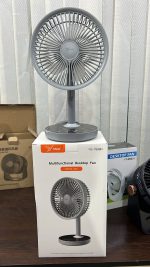 YAGE YG-7998N Rechargeable Multifunctional Desktop Fan with LED Light - Image 2
