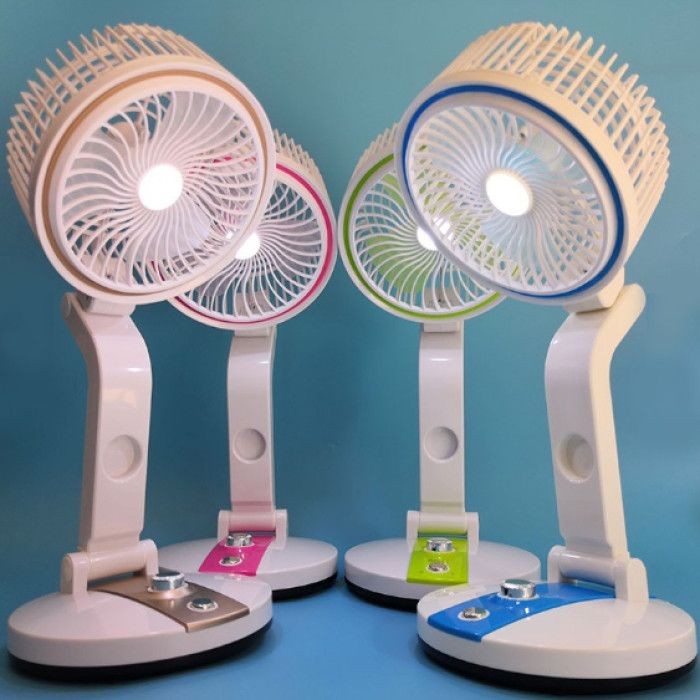 product_1732769559_6347 Rechargeable Folding Fan LR-2018 - Image 1