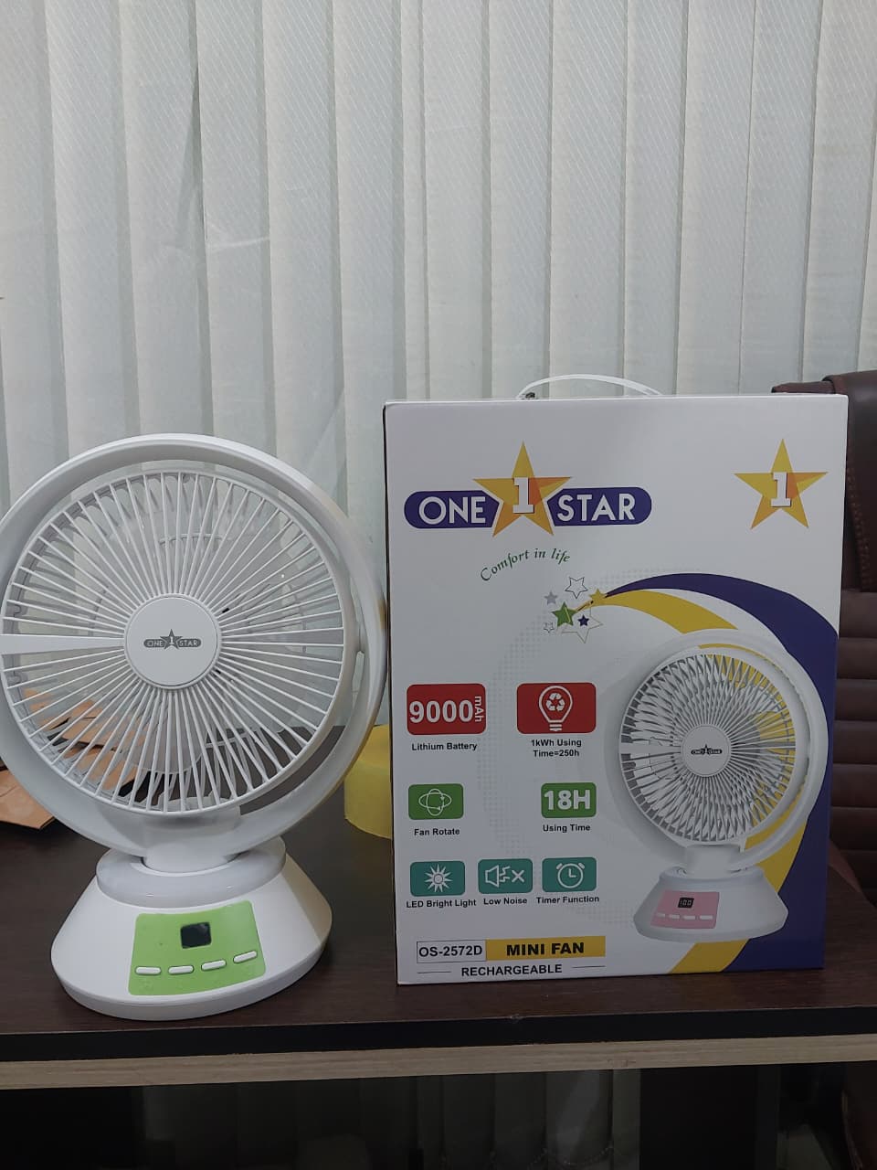 WhatsApp-Image-2026-05-03-at-3.34.53-PM One Star Rechargeable Fan Os-2572D Modelo - Image 1